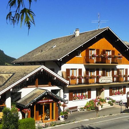 Hotel Plein Soleil Vacheresse Esterno foto