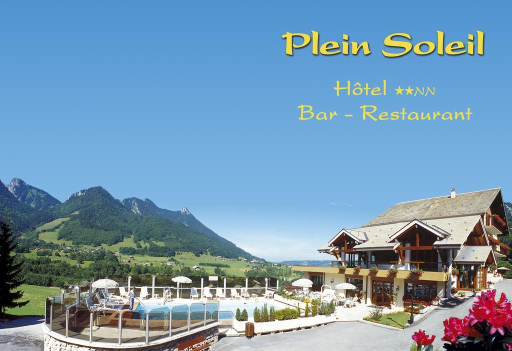 Hotel Plein Soleil Vacheresse Esterno foto